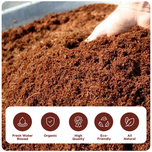 Premium Coco Coir Brick - 10lbs - Expands up to 18~20 Gallons - Eco-Friendly Growing Medium
