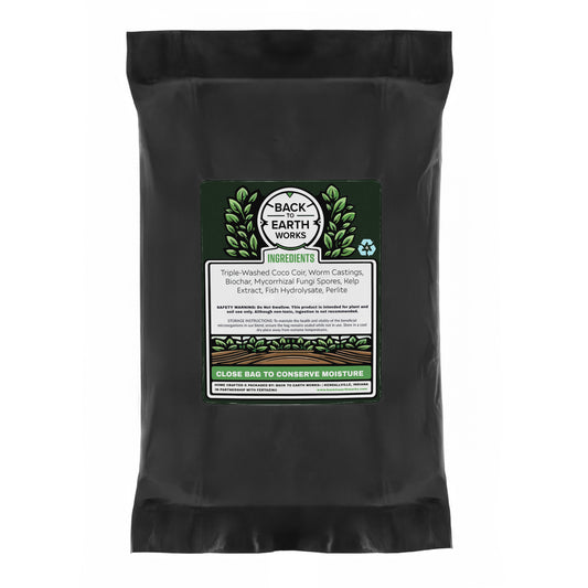 GROWFAST Living Coco - All-Natural Microbially Active Grow Media & Potting Soil | Blend of Triple-Washed Coco Coir & Premium Organic Amendments.