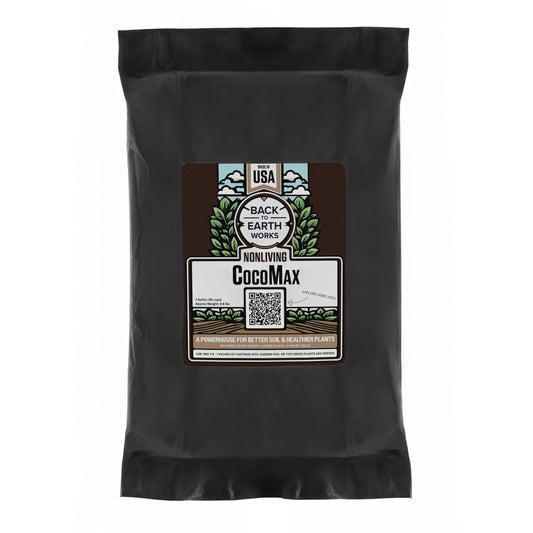 Fertazin Nonliving CocoMax - Neutral Coco Coir Grow Media | Biochar & Perlite Blend for Custom Soil Mixes & Synthetic Growing